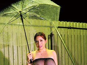 爆乳でか尻見せつけ誘惑してくる セレブな貪欲アニマル露出狂痴女！　サンプル画像09